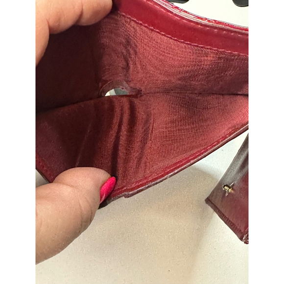 Women's Christian Dior Wallet Red OS - Picture 8 of 11